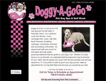 Tablet Screenshot of doggyagogo.com